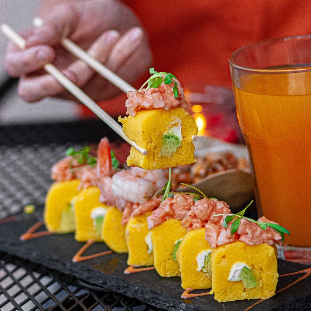 food photography for sushi amarillo