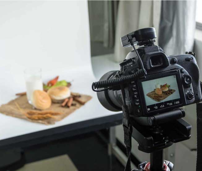 food photography for restaurants