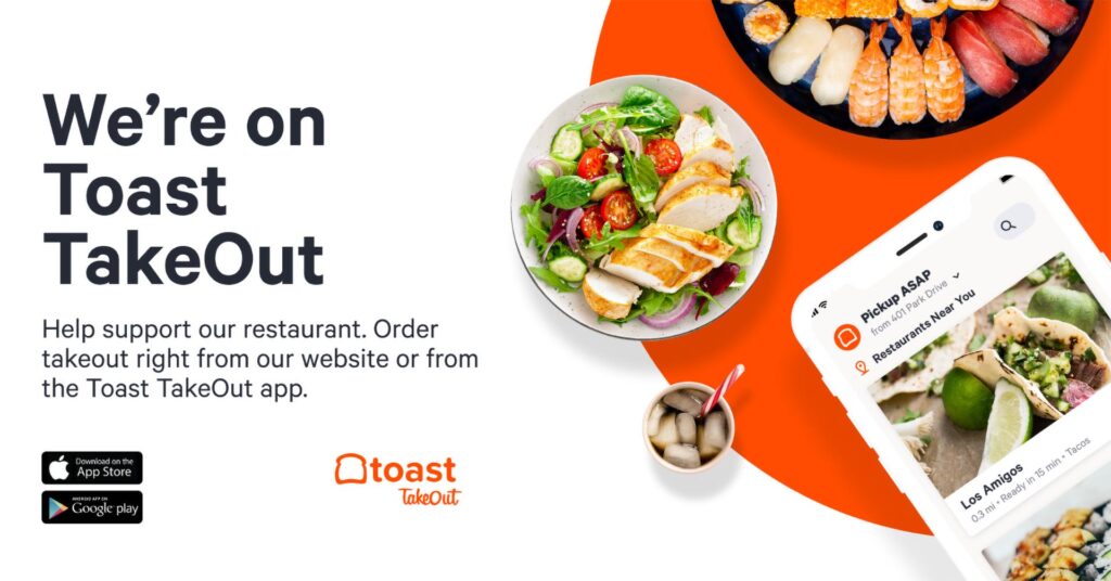web para restaurantes toast food delivery
